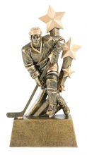 Resin Sculpture Sentinel Male Hockey