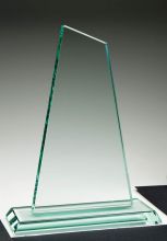 Jade Glass Value Slant Triangle