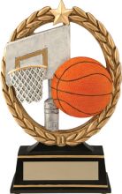 Star Wreath Basketball Resin