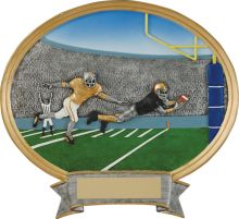 Football Easel Resin 