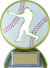 Silhouette Baseball Resin