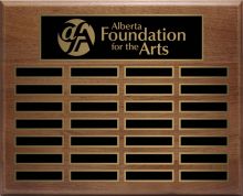 Genuine Walnut Annual Plaque