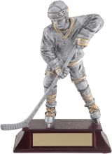 Vintage Female Hockey Resin