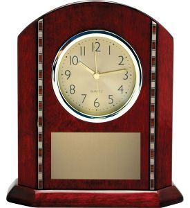 Temp Rosewood Clock