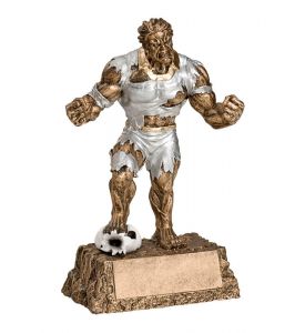 Resin Trophy Monster Soccer