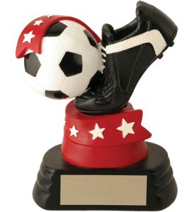 All Star Soccer Ball &amp; Shoe Resin