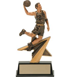 Star Power Male Basketball Resin