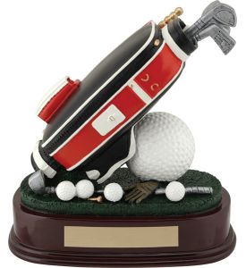 Golf Bag and Ball Resin