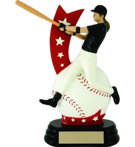 All Star Baseball Player Female Resin