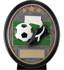 Three Star Soccer Resin