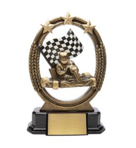 Resin Award Tri-Star Go Kart