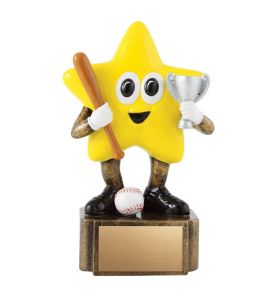 Resin Trophy Little Baseball