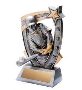 Resin Trophy 3-D Baseball