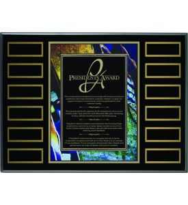 Art Deco Annual Plaque