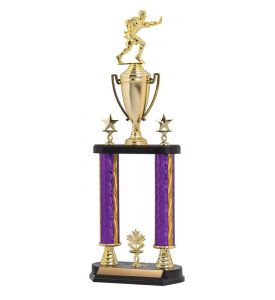 Column Trophy Blaze Series Football