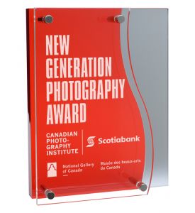 Malibu Red Acrylic Award
