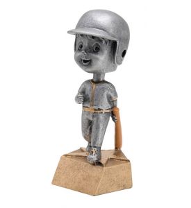 Resin Trophy Bobblehead Baseball