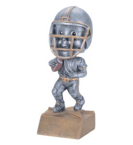 Resin Trophy Bobblehead Football