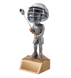 Resin Trophy Bobblehead Lacrosse