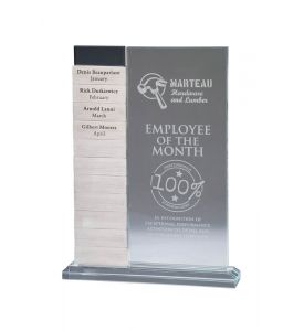 Executive Series Perpetual Glass Award