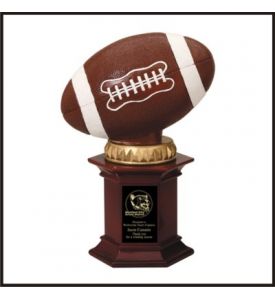 Pedestal Resin Football
