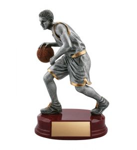 Resin Sculpture Classic Basketball M.