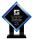 Diamond Series Trophies Blue Acrylic