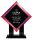 Diamond Series Trophies Red Acrylic