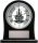 Black Skeleton Clock